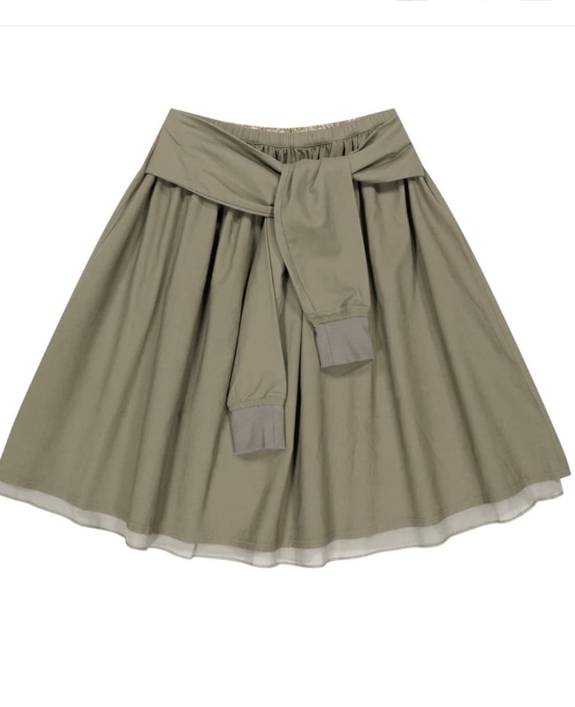 코이세이오 스트랩 셔링 스커트 애쉬 브라운 1 새상품 상품이미지1