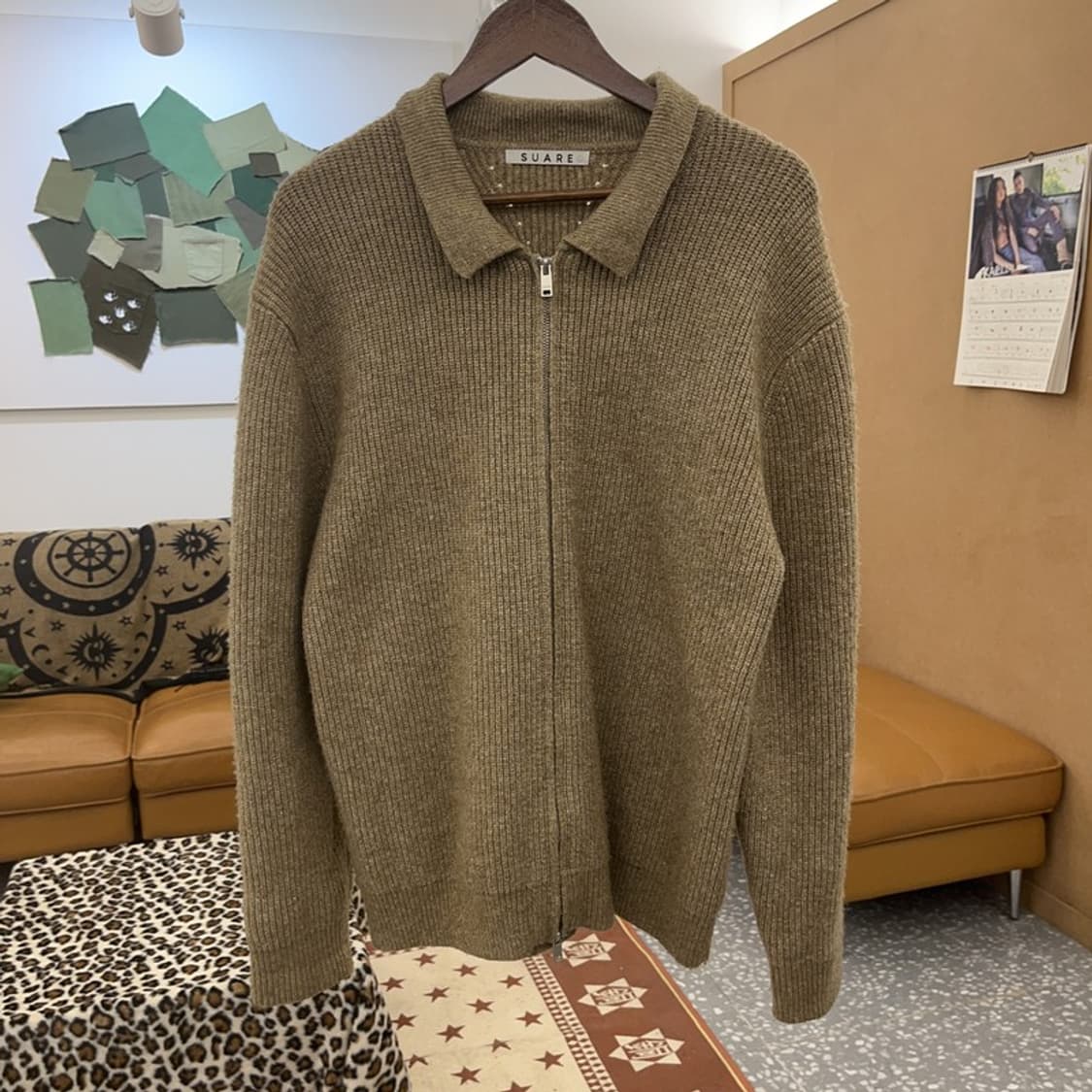 수아레 빈티지 모던캐주얼 니트 가디건 L C09266 상품이미지3
