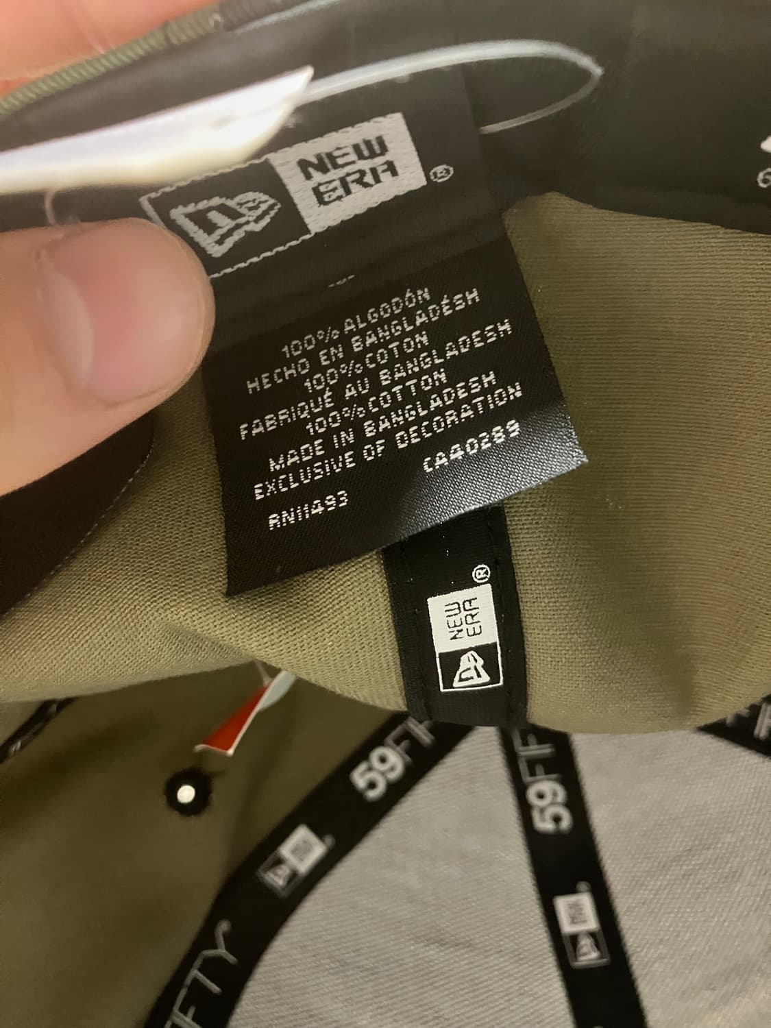 슈프림 본즈 박스로고 뉴에라 우드랜드 카모 - 25SS 상품이미지6