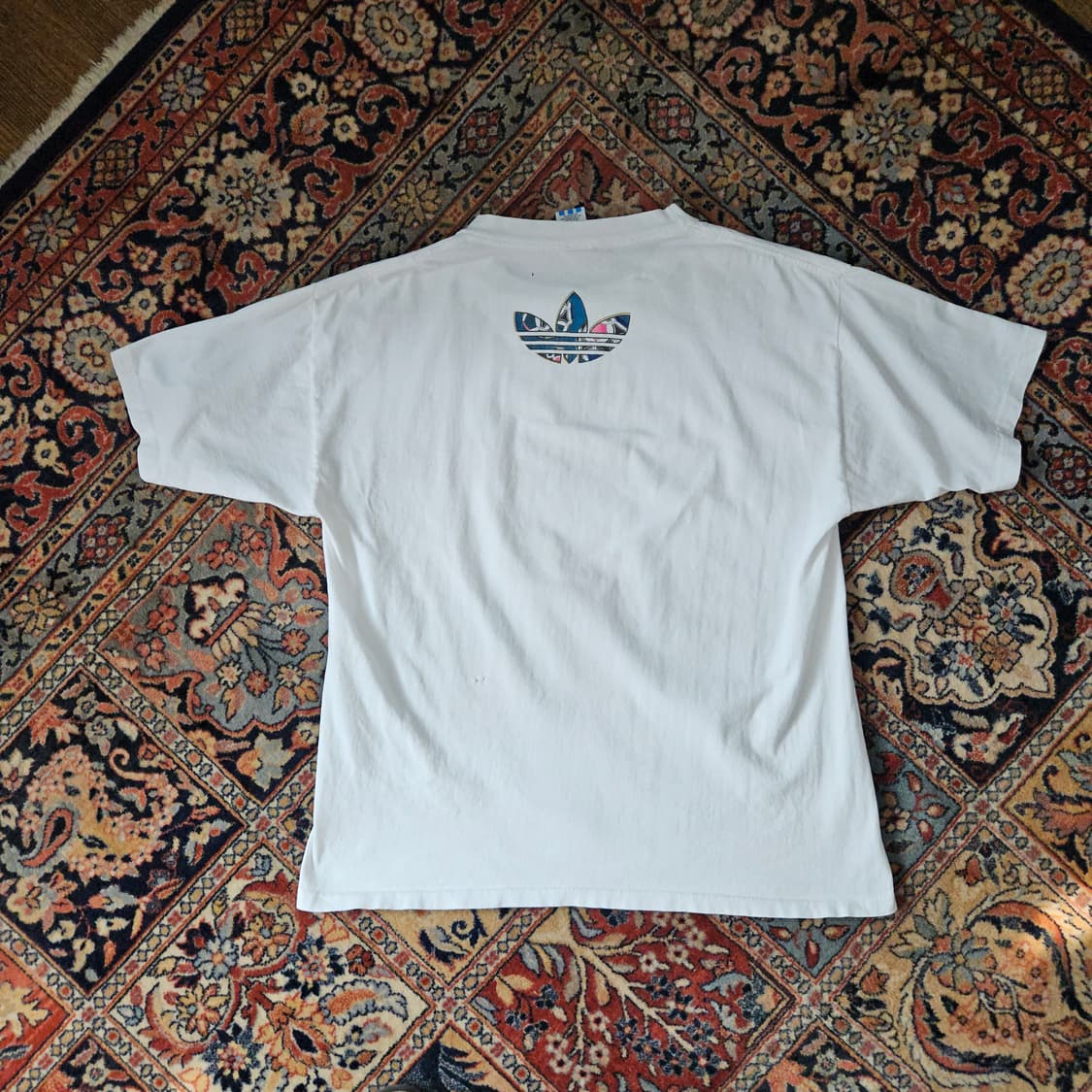 🌊90s USA made adidas trefoil Tee 싱글스티치 상품이미지2