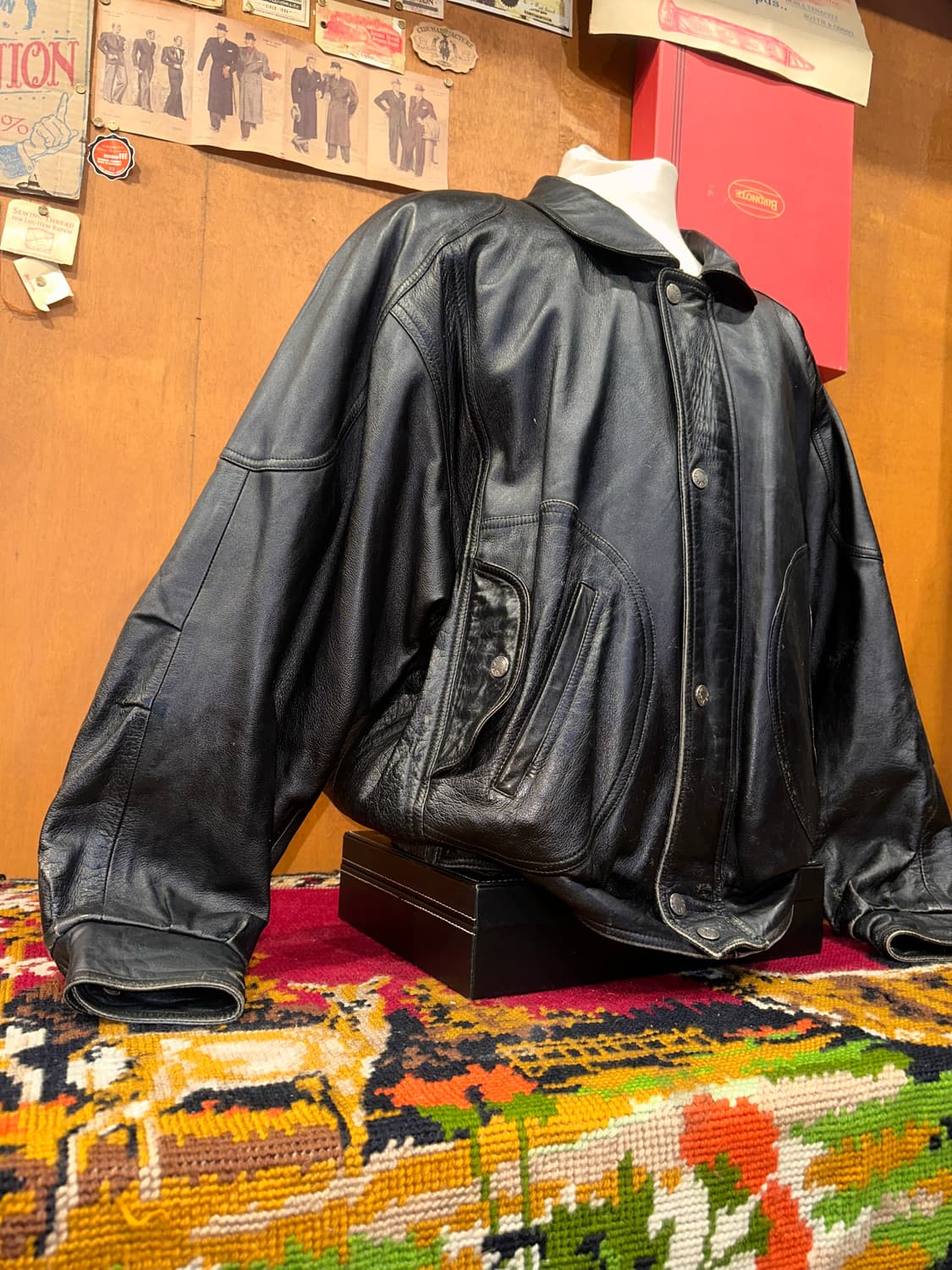 ( 2XL ) 가죽자켓 봄버자켓 레더자켓 푸퍼자켓 양가죽자켓 상품이미지2