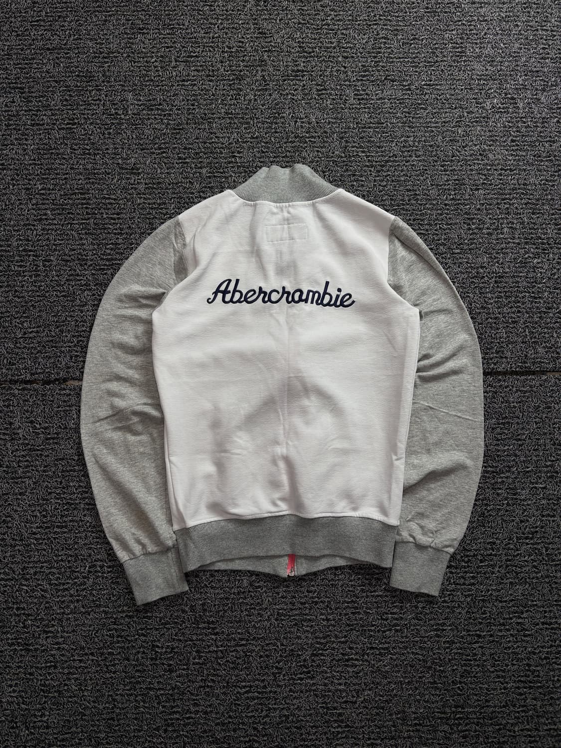 아베크롬비 Y2K 빈티지 배색 니트 집업 1694 상품이미지4