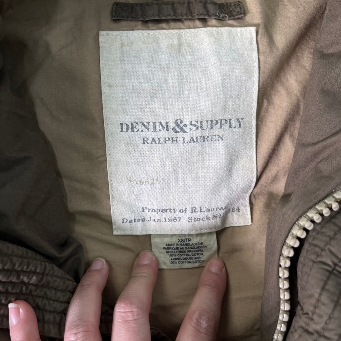 95 폴로 랄프로렌 데님엔서플라이 구스 패딩 조끼 상품이미지2