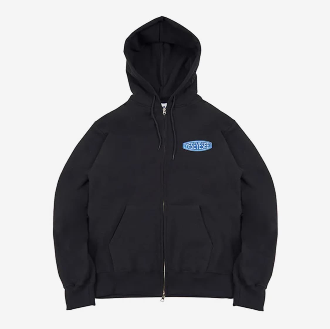 s 예스아이씨 후드집업 블랙 상품이미지1