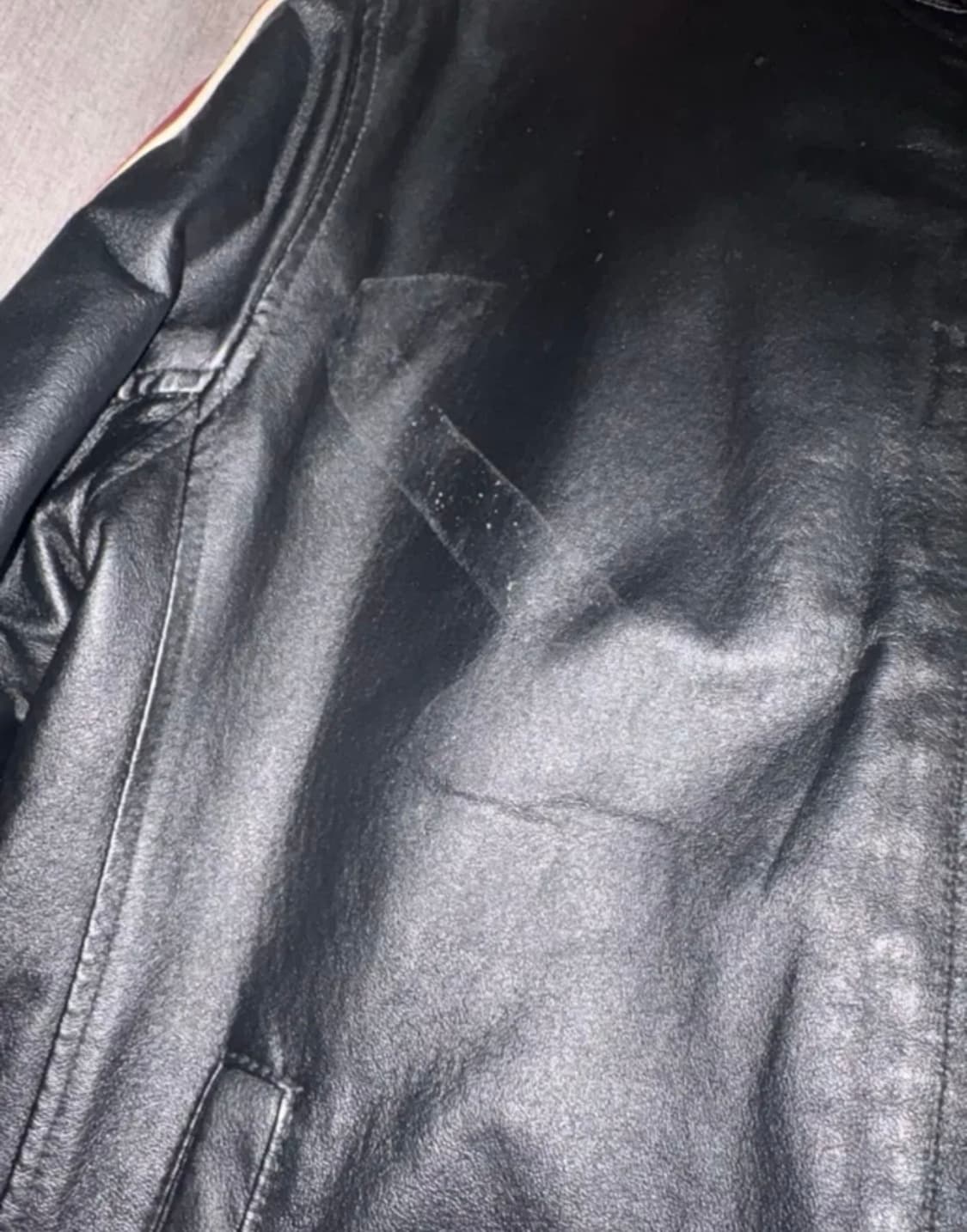 빈티지 가죽 자켓 리얼레더 상품이미지4