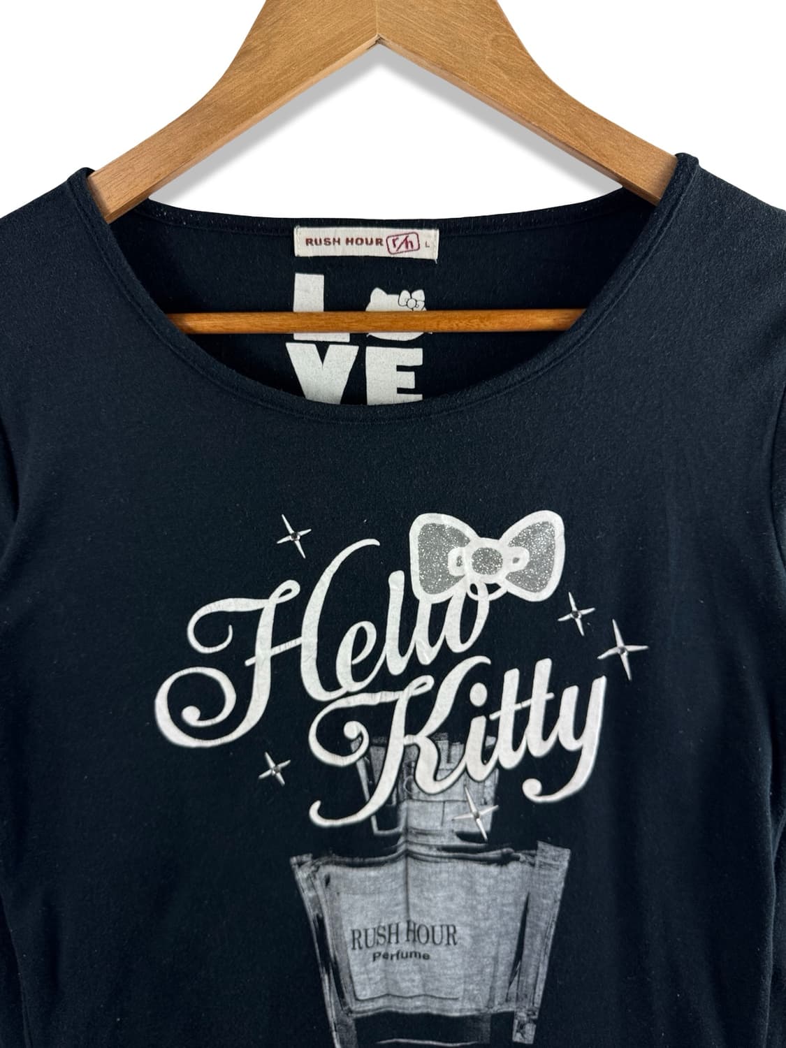 JPN 헬로키티 X RUSH HOUR Y2K 프린팅 롱슬리브2375 상품이미지3