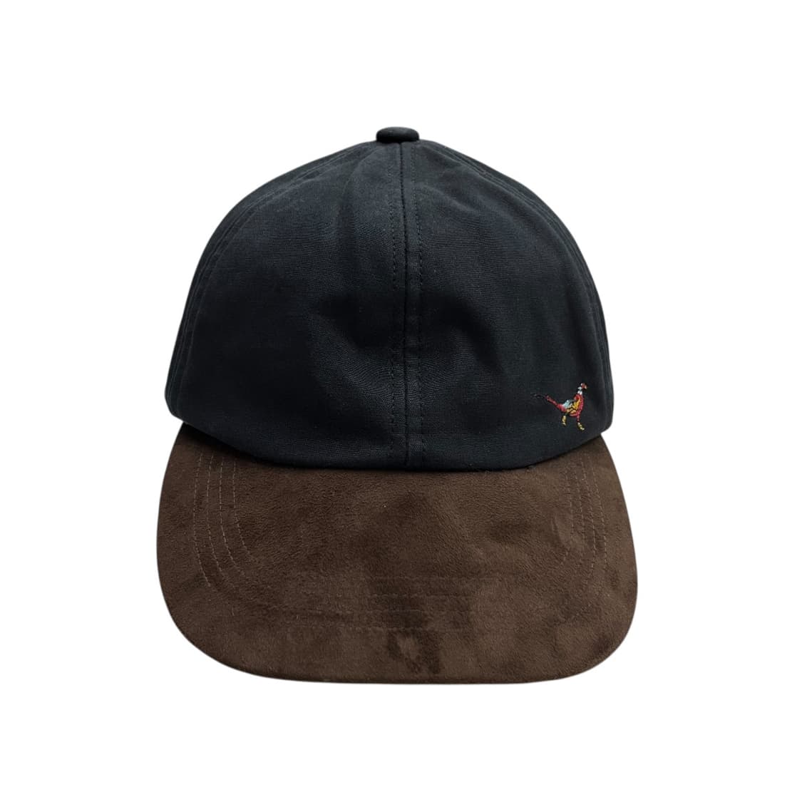 바버 브라운 배색 스냅백 상품이미지4