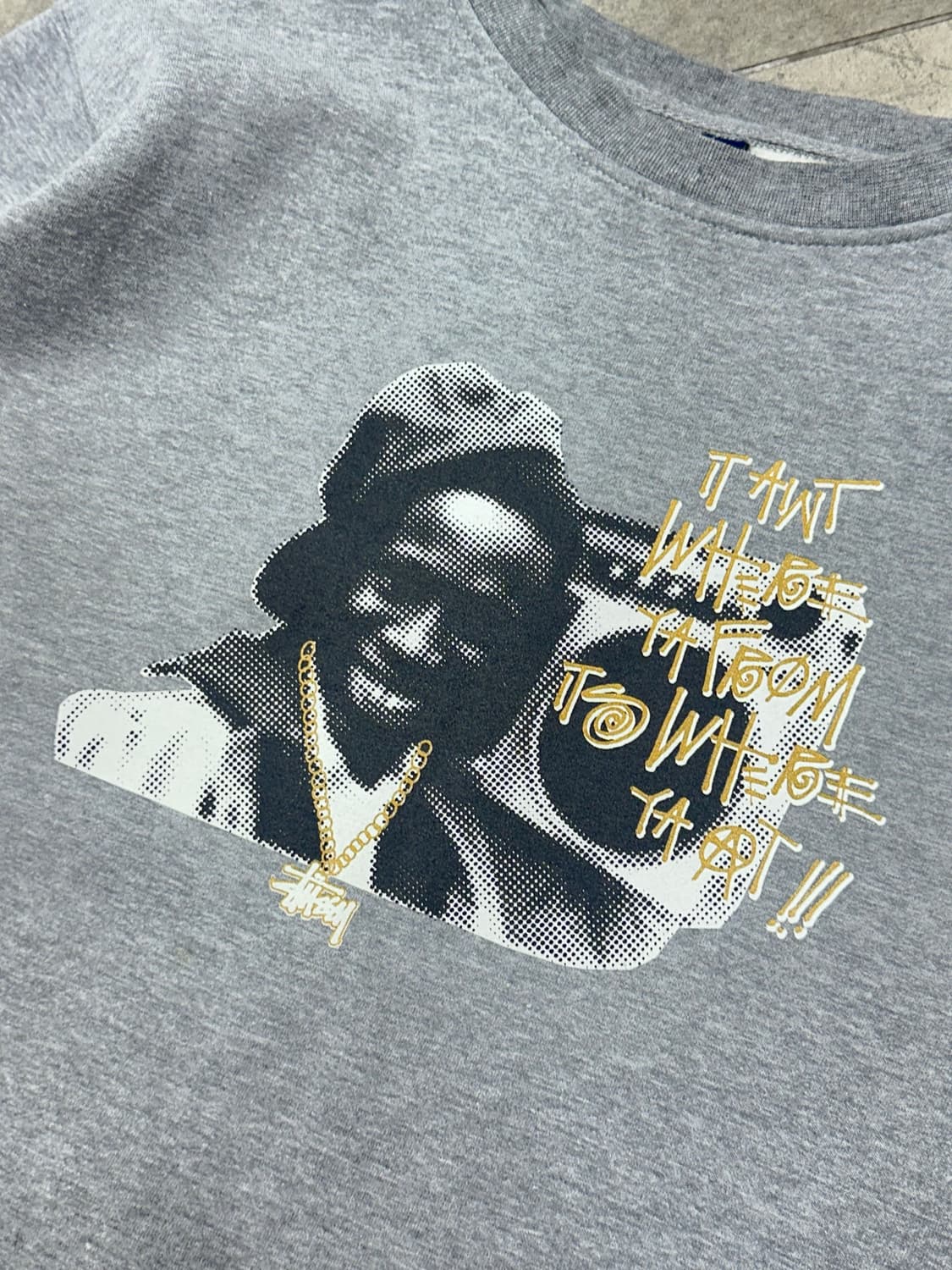 90s made in usa 스투시 맨투맨 상품이미지3