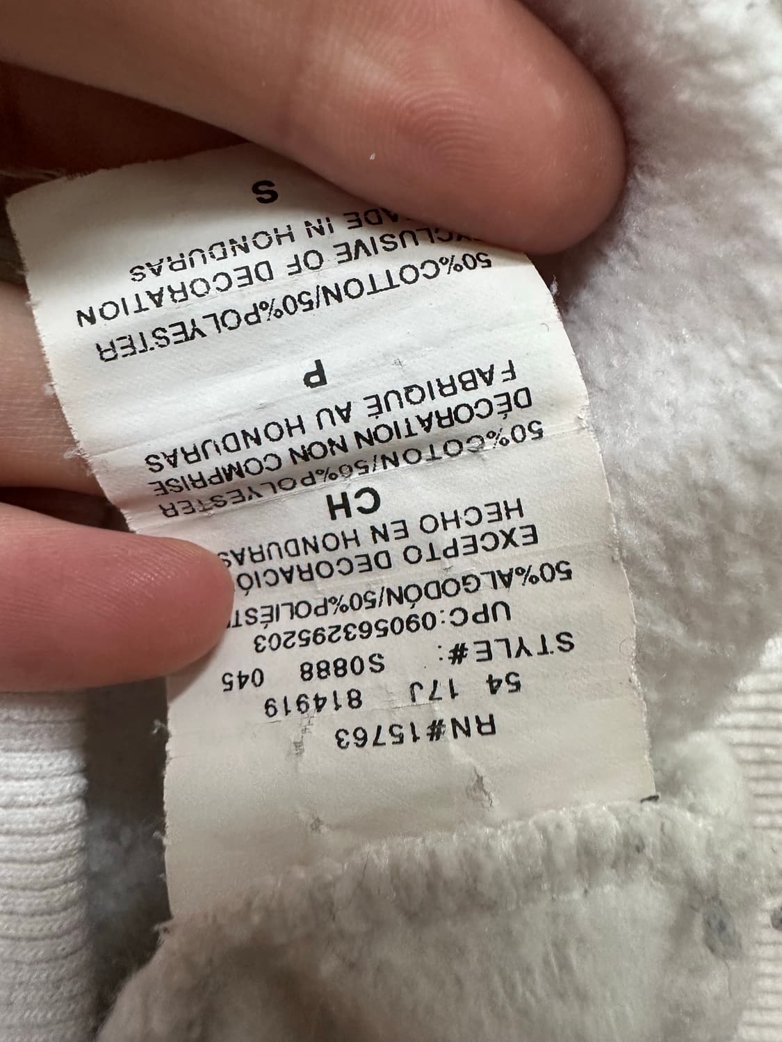 챔피온 화이트 맨투맨 상품이미지6