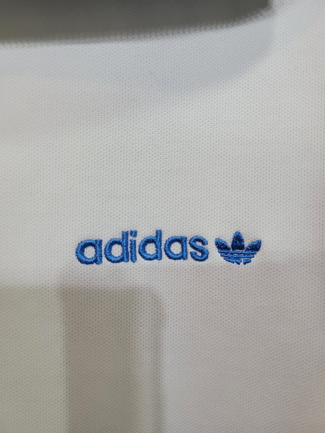 아디다스 올드스쿨 불꽃 레터링 베켄바우어 흰파 대대장 져지 사이즈 100 상품이미지3