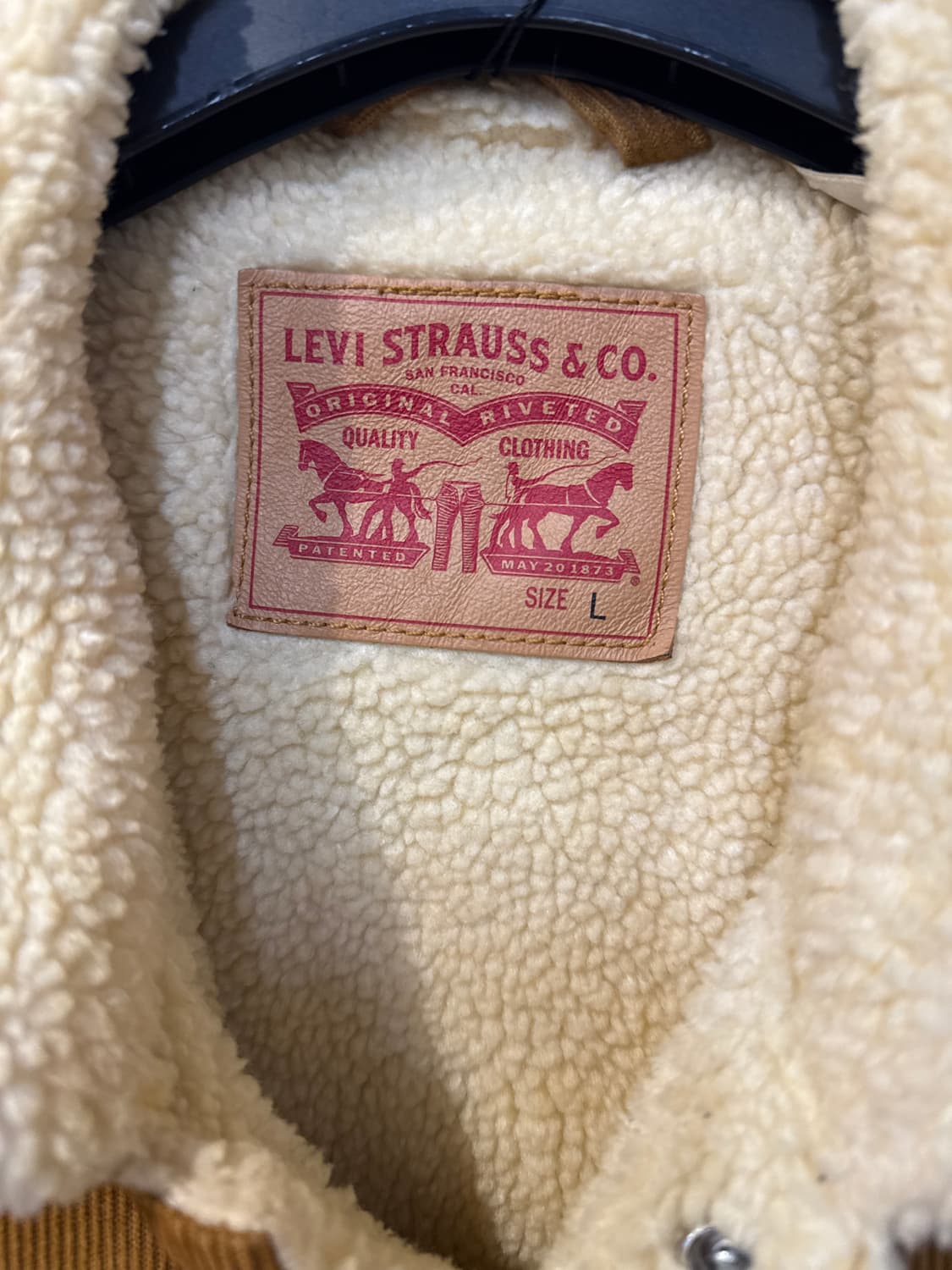 리바이스 카멜 코듀로이 자켓 상품이미지3