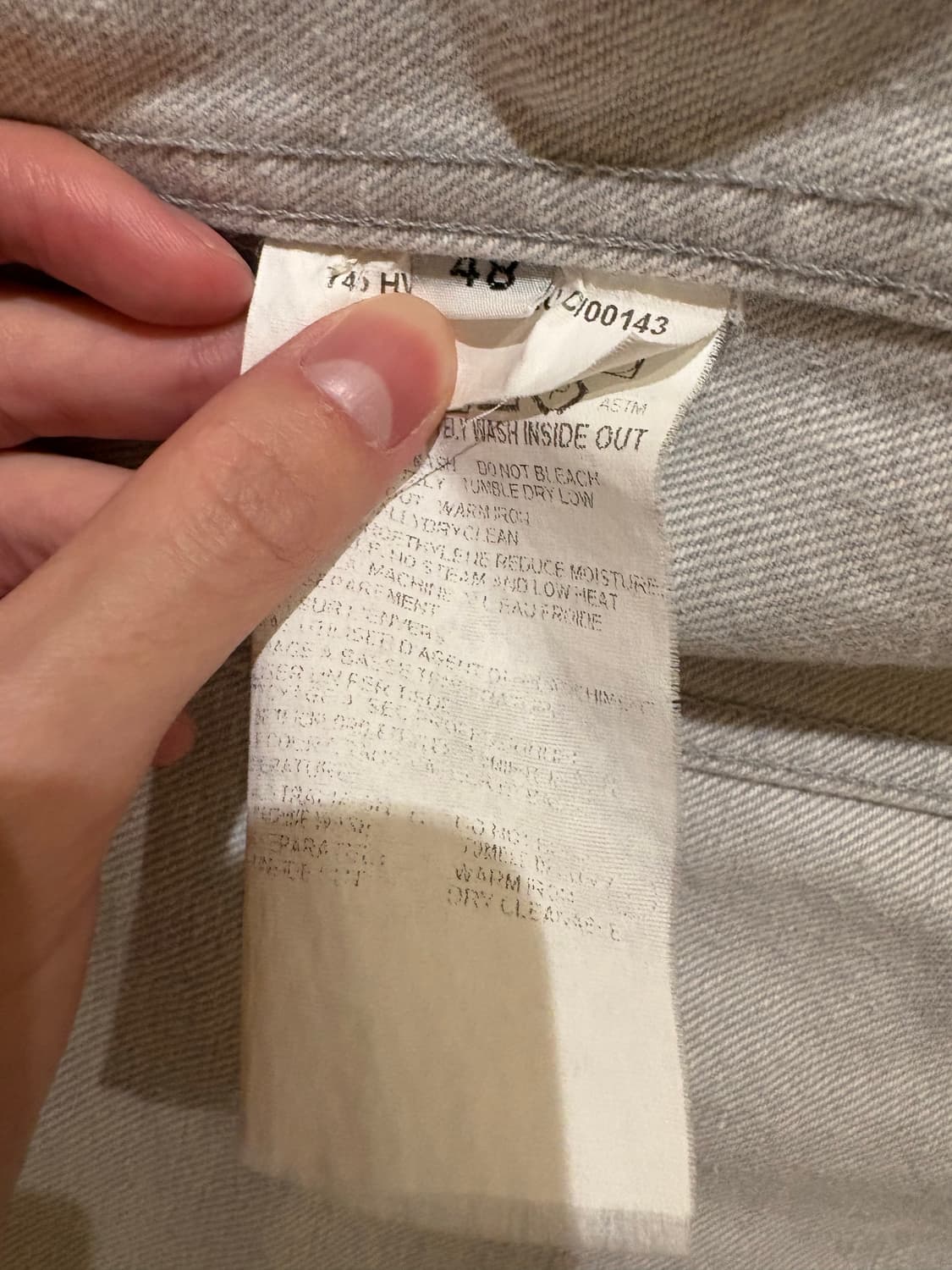 (48) 헬무트랭 본인기 그레이 트러커 상품이미지6