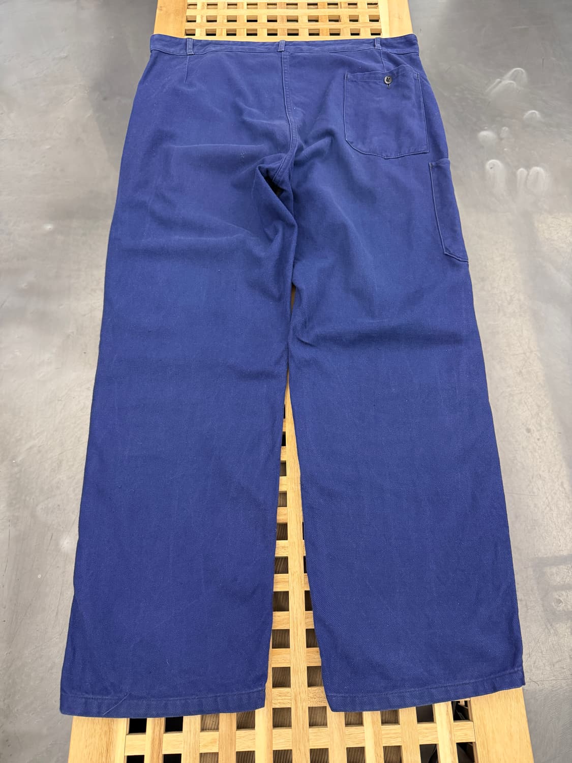 OLD MODEL WASHED NAVY FRENCH 프렌치워크팬츠  상품이미지2