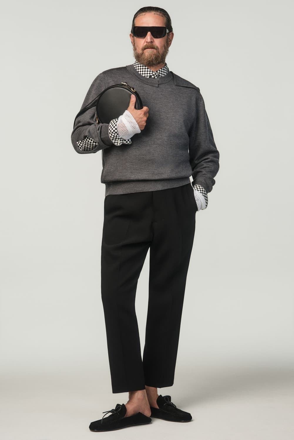 자라 x 스테파노 필라티 슬랙스 블랙  상품이미지1