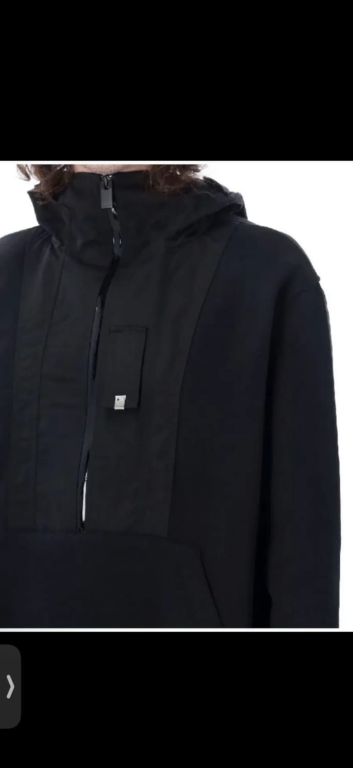 알릭스 1017ALXY9SM 하프집업 아노락 후드자켓 블랙XL 상품이미지5