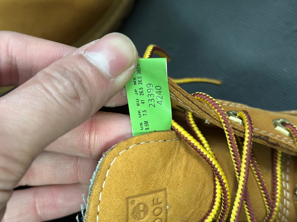 팀버랜드 6인치 프리미움 로우 260 상품이미지9