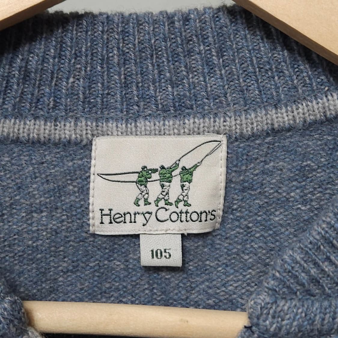 100)헨리코튼 캐주얼 울 니트 상품이미지4