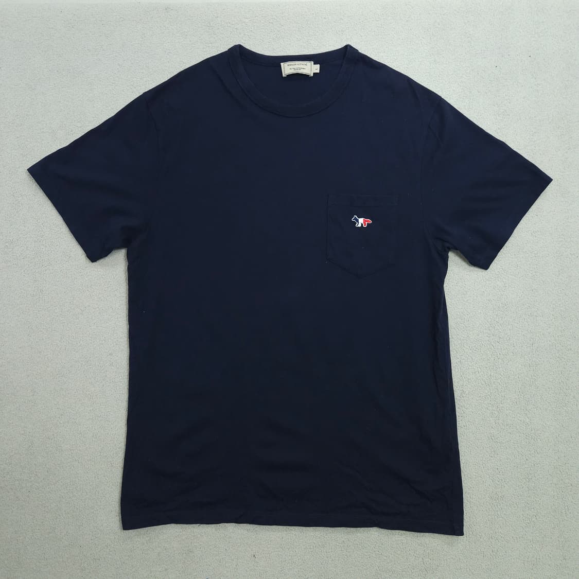 메종키츠네 트리컬러 반팔티 L 상품이미지1