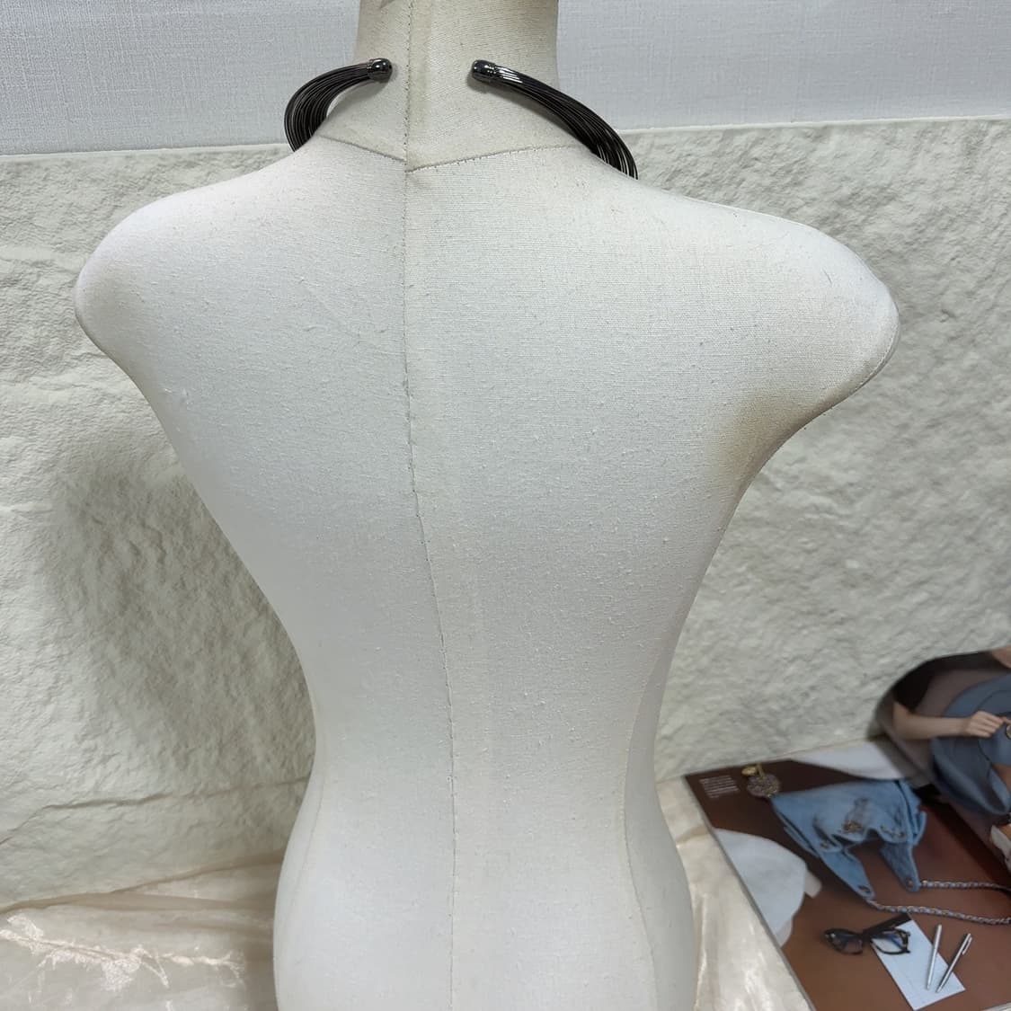 빈티지 고딕 레이어드 메탈 초커 목걸이 상품이미지3