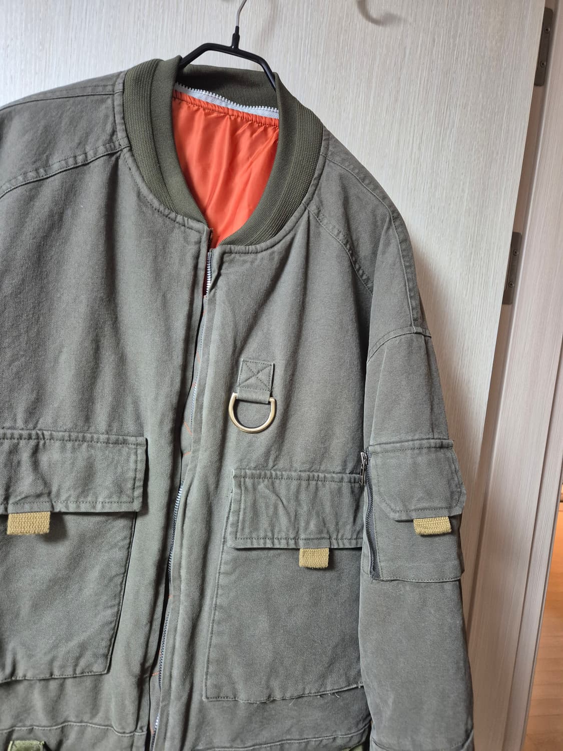 디앤에스알   dnsr  데저트 밀리터리 점퍼 패딩야상 ma1 상품이미지7