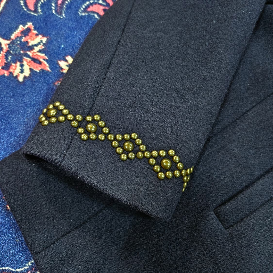 레이토그(Raye Tog) 엔틱 버튼 사이드 징's 더플 울자켓 상품이미지2