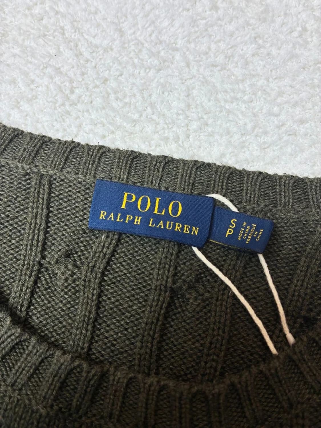 폴로 랄프로렌 10's 시그니처 신형 꽈배기 니트 PN6345 상품이미지4