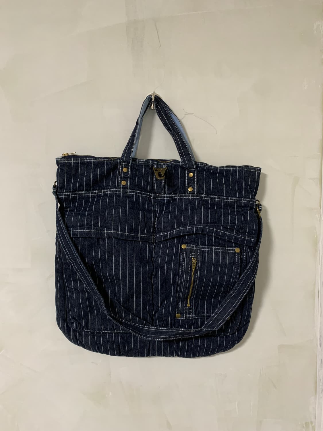 TRIFFER 데님 Helmet 토트백 상품이미지8