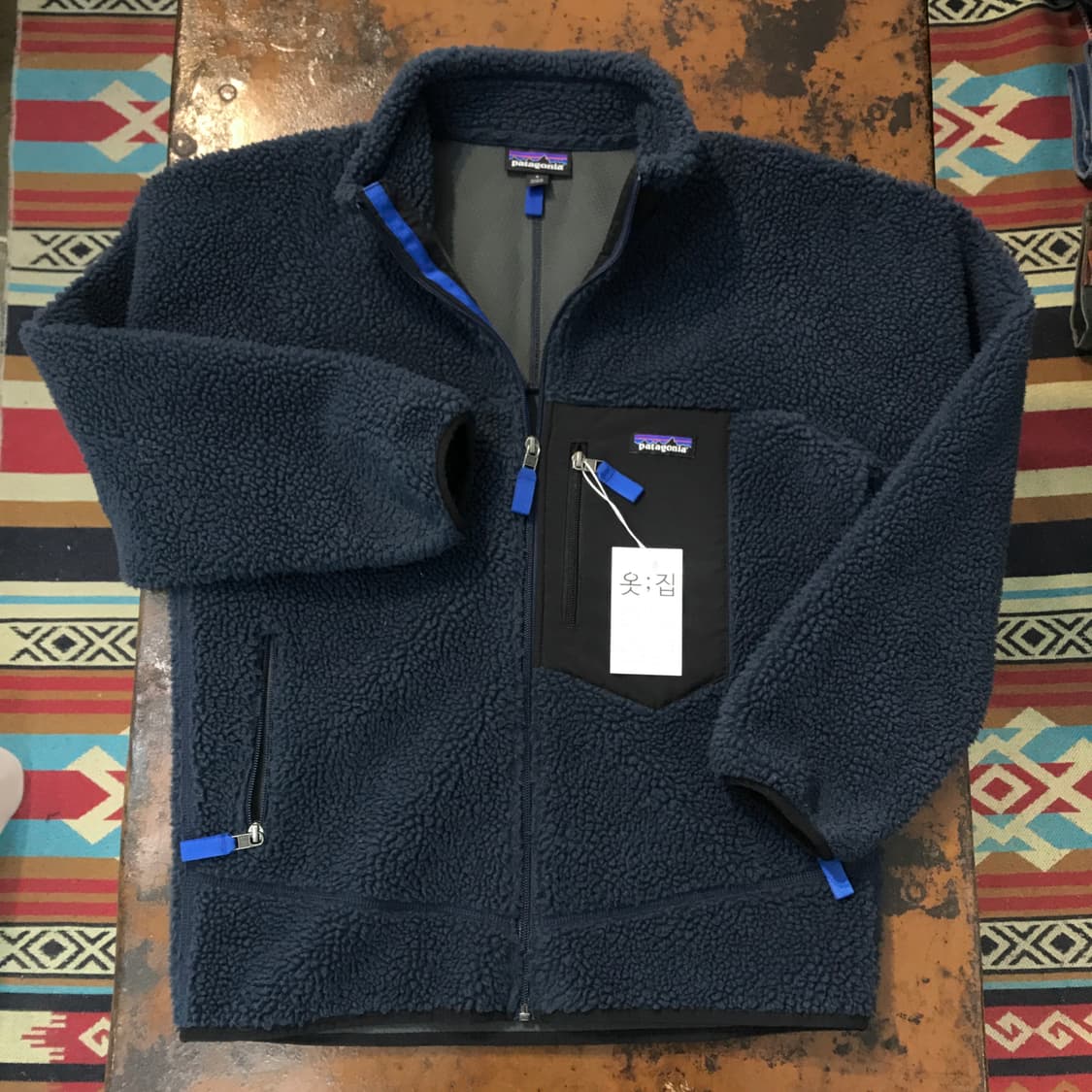 파타고니아 네이비 레트로 플리스 자켓 여성 프리사이즈 남성 100 상품이미지1