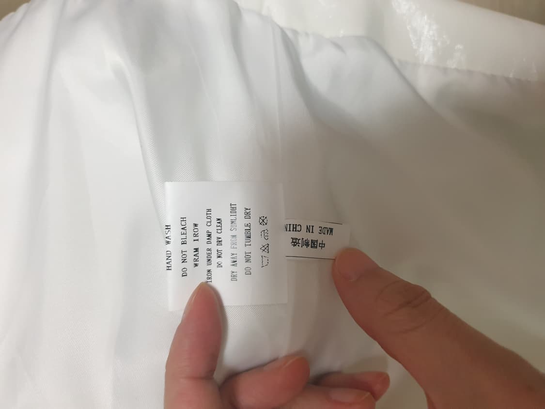 페일제이드 화이트 패딩 상품이미지7