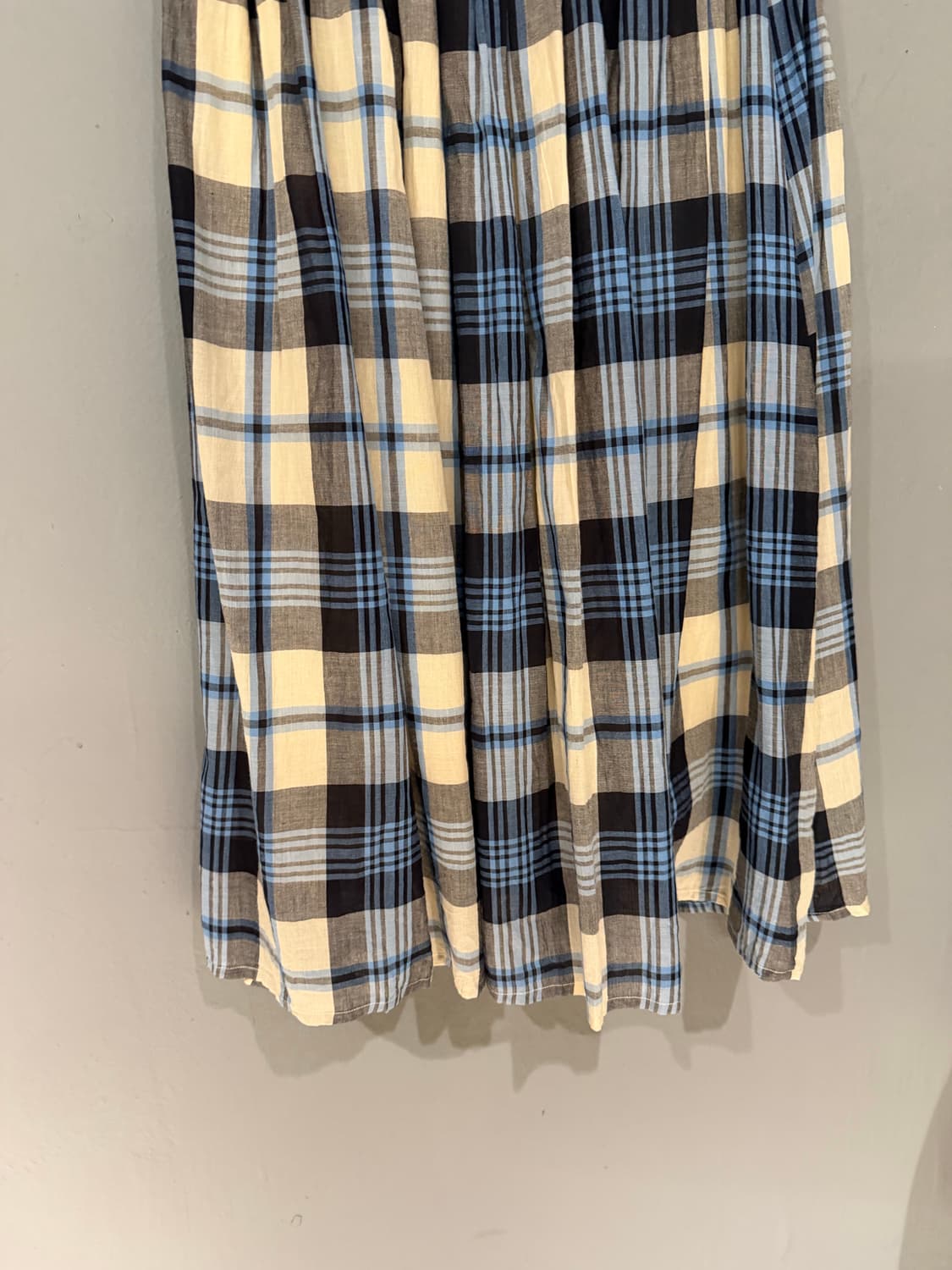 color mix check pattern skirt 상품이미지7