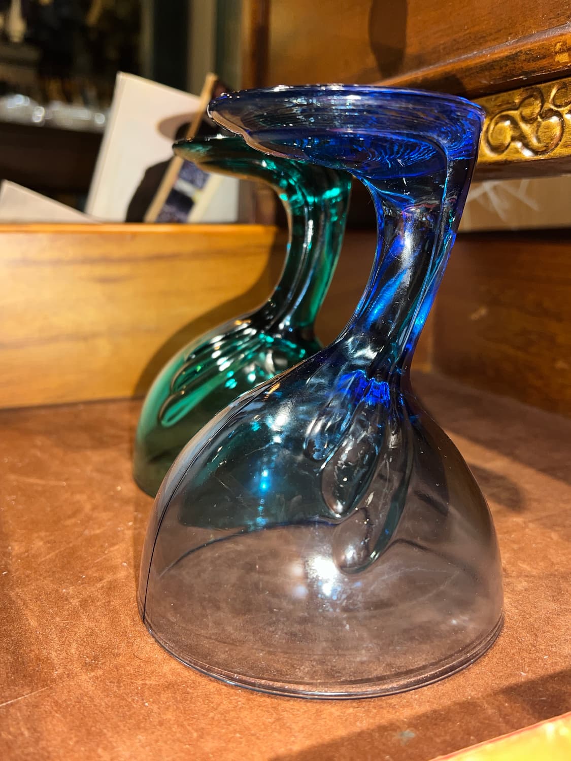 70-80s Korea Modernist TwistStem ArtGlas 상품이미지1