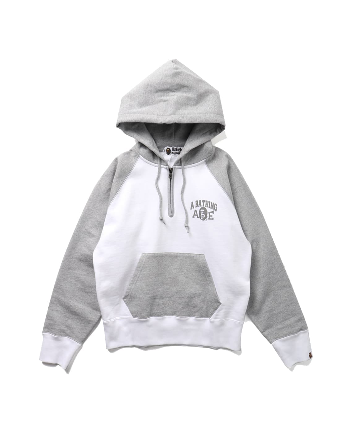 A BATHING APE Half Zip Pullover Hoodie 상품이미지1