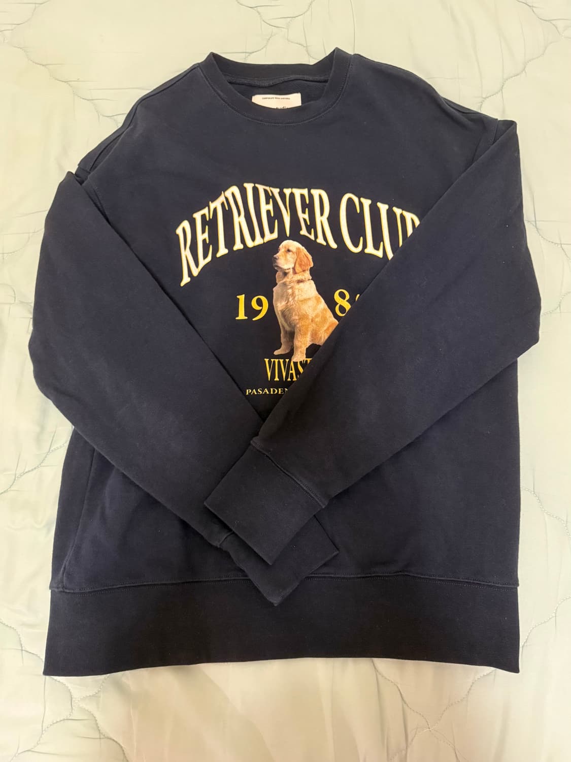 비바스튜디오 RETRIEVER CREWNECK [NAVY] 상품이미지2