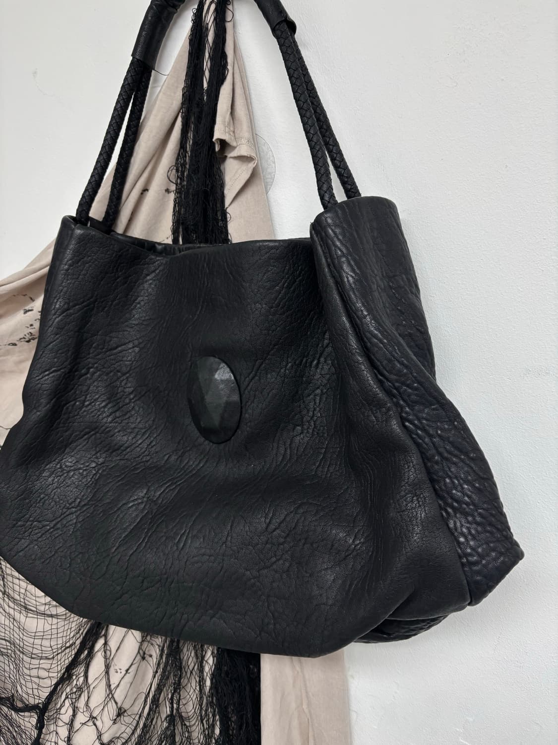 [ACC]VKei Mood Black Leather Bag 상품이미지4