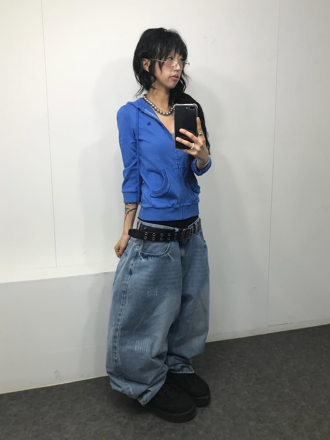 Burberry Knit Hood Zip-Up 상품이미지4