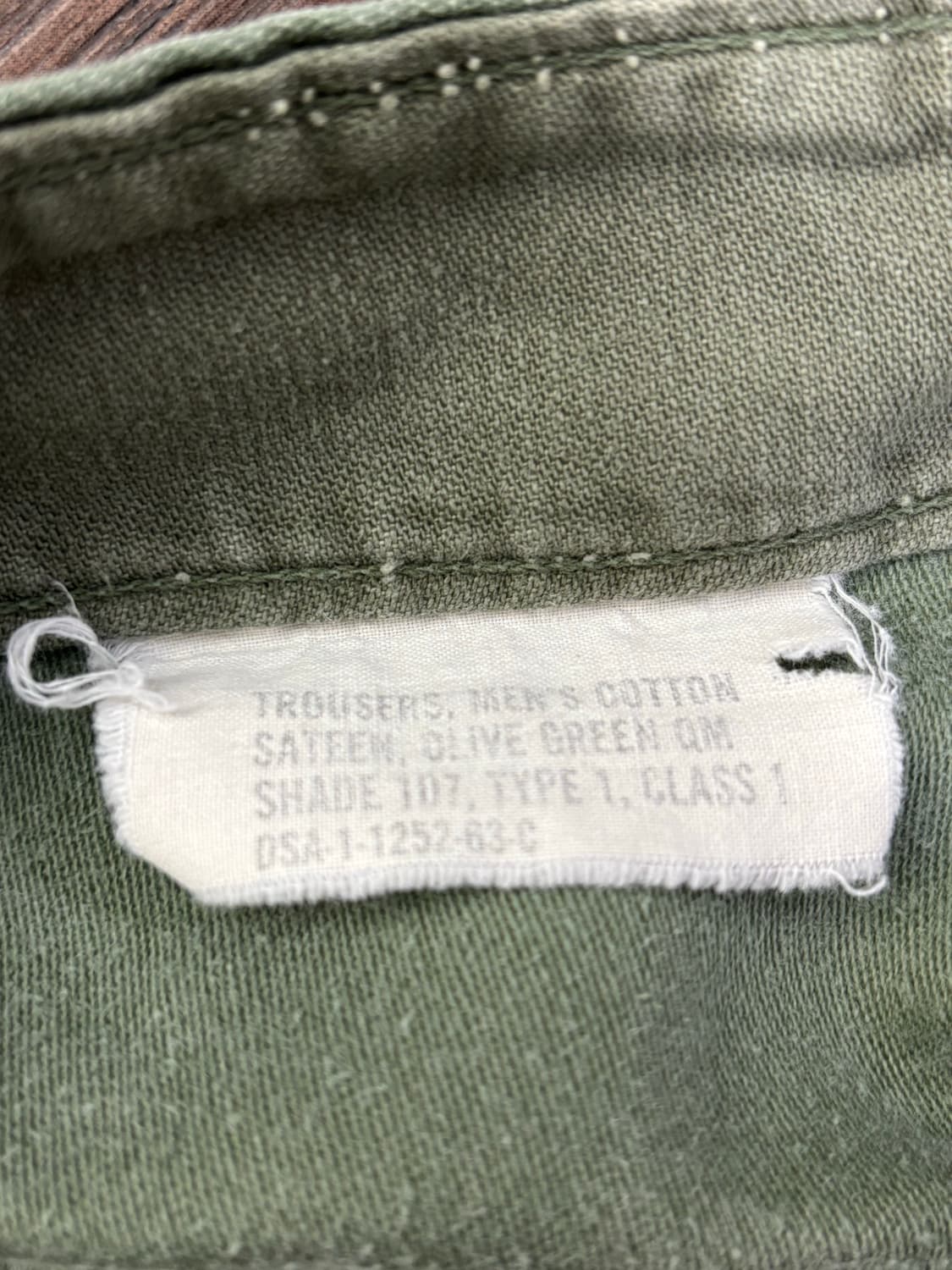 60년대 오리지날 퍼티그 팬츠 og107 상품이미지5