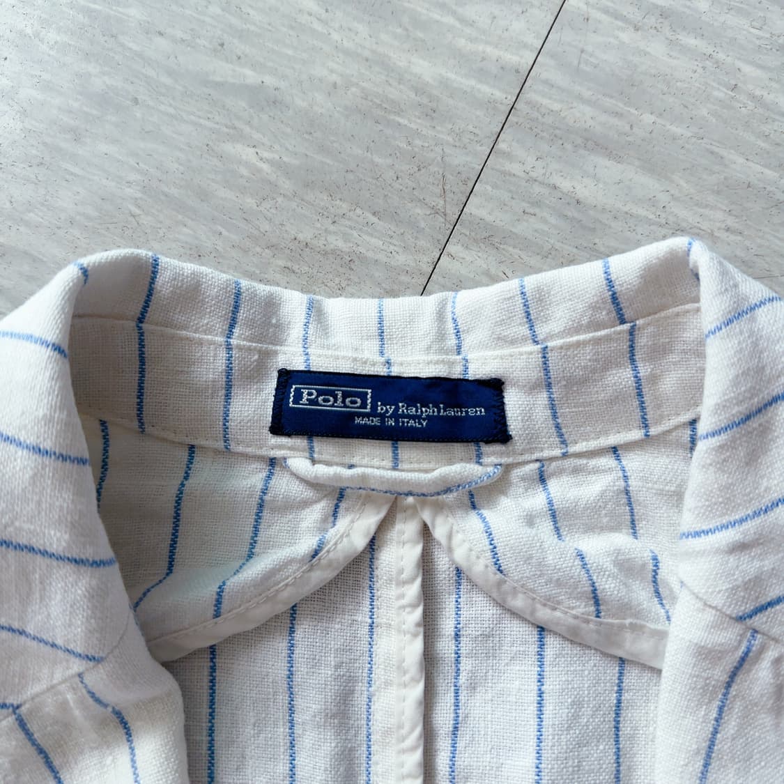 폴로 랄프로렌 100% 린넨 블레이져  MADE IN ITALY 상품이미지2