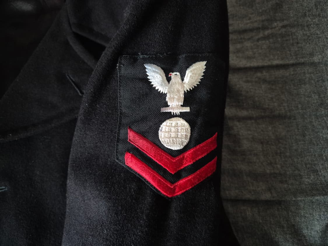 (38R) 미해군 오리지날 피코트 상품이미지4