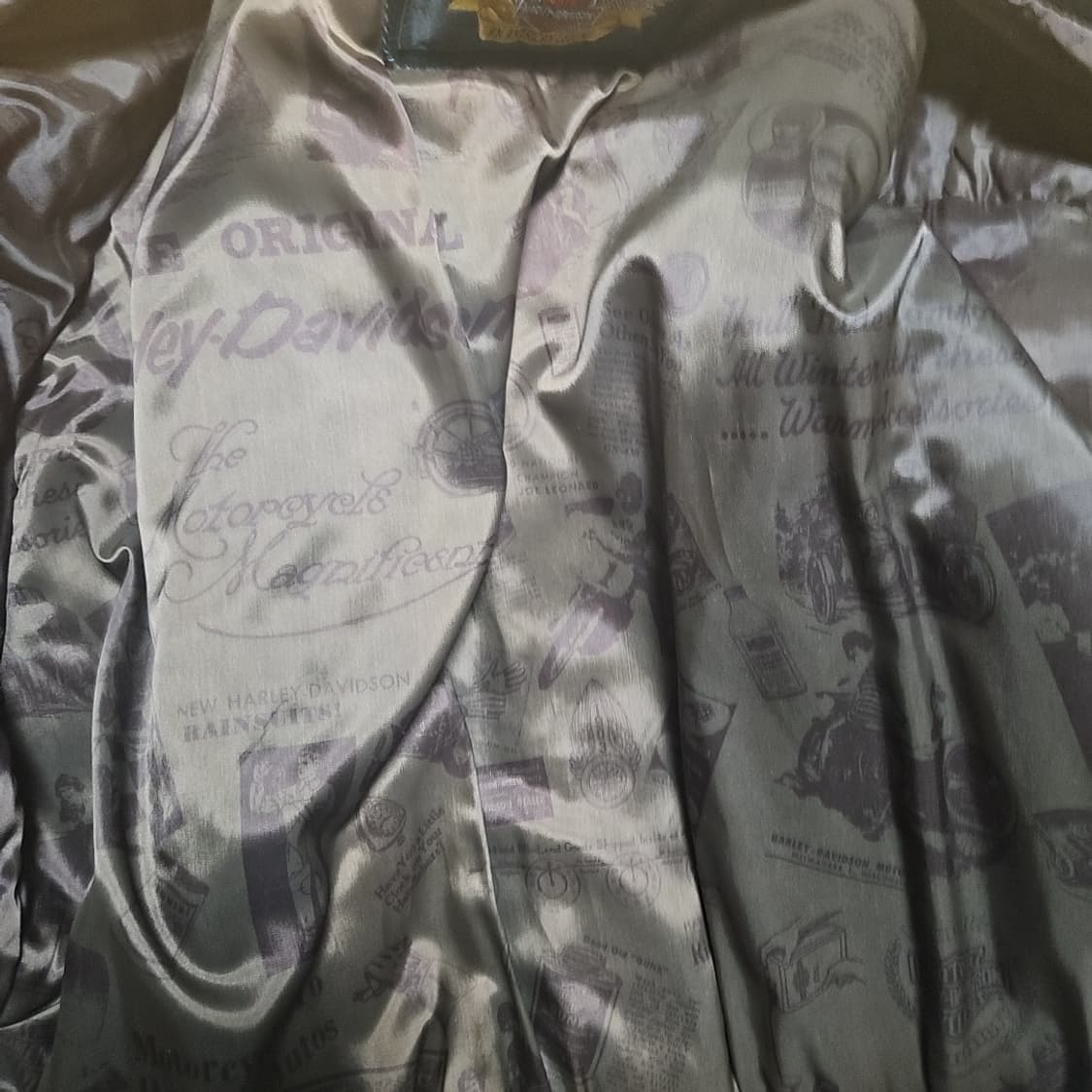 할리데이비슨 스웨이드 봄버자켓 xl 상품이미지5