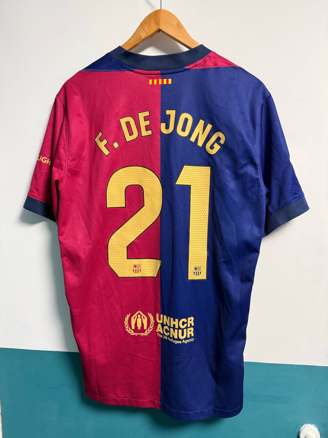 24-25 바르셀로나 홈 트래비스 스캇 #21 더용 상품이미지2