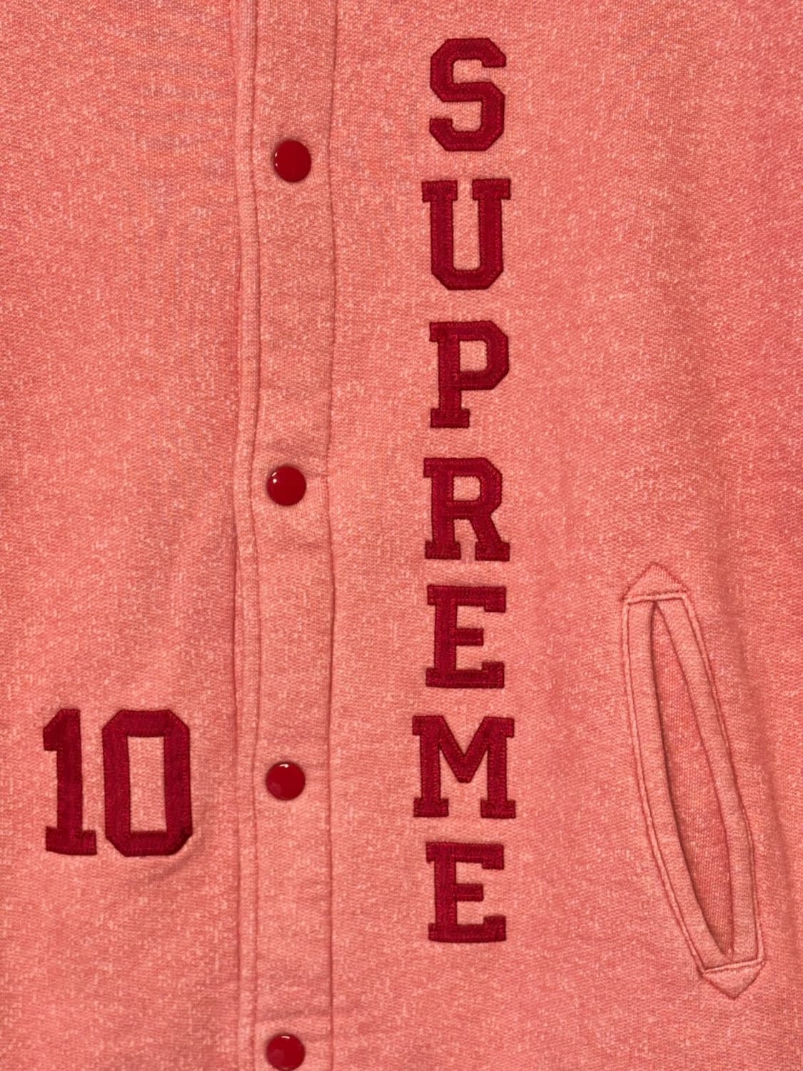 10FW 슈프림 바시티 스웻 자켓 상품이미지2