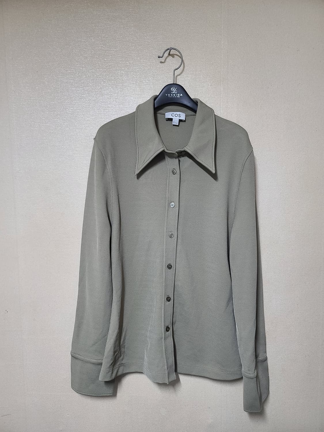 COS 코스 칼라 저지 셔츠 상품이미지1