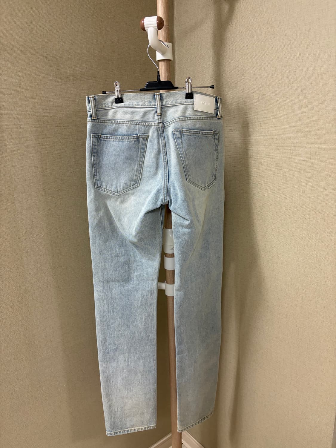 [28] lab101 브라이트 블루 멀티 블로킹 데님 상품이미지3