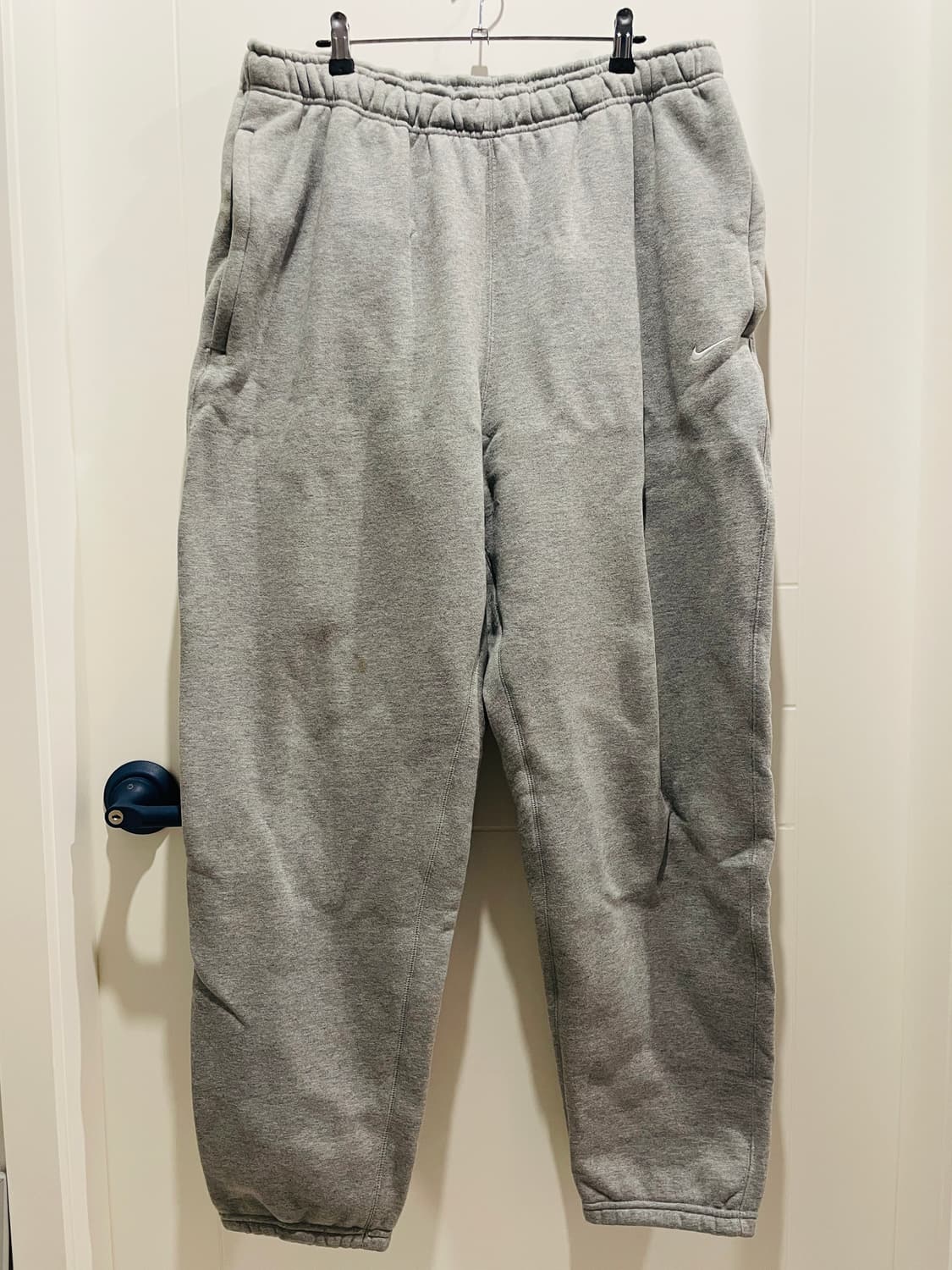 NIKE NRG HEATHER GREY FLEECE SWEAT PT 상품이미지1