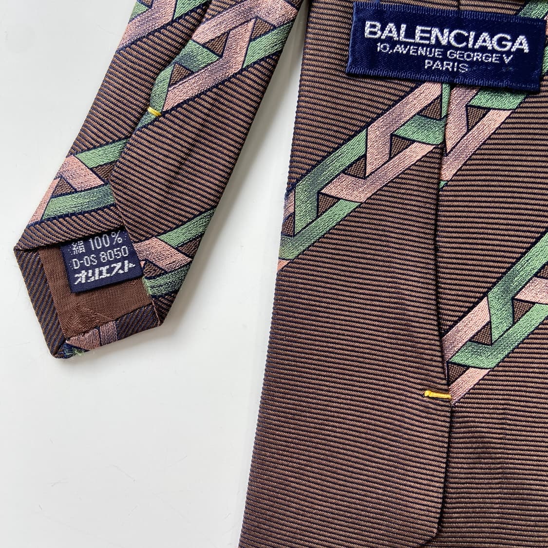 BALENCIAGA 발렌시아가 정품 명품 넥타이 7.8cm 상품이미지5