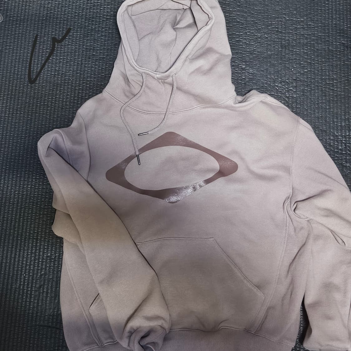 미스치프 후드티 롬버스 로즈브라운 m 상품이미지2