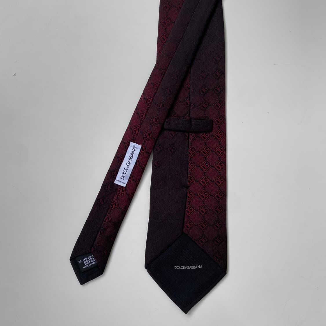 돌체 앤 가바나 (D&G) 모노그램 명품 정품넥타이 상품이미지3