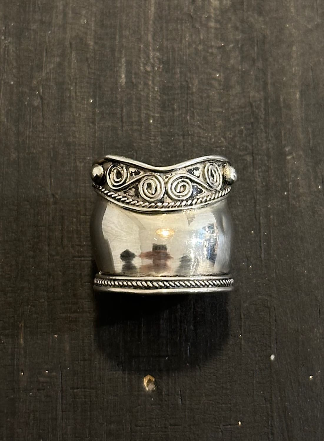 Vintage bold 925silver ring 상품이미지1