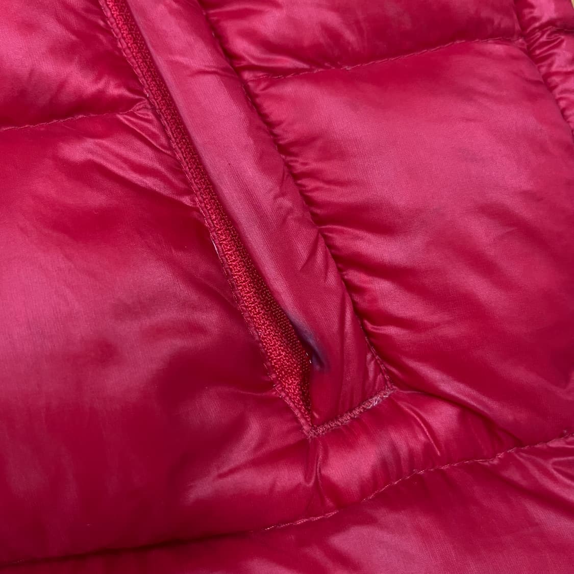 100 노스페이스 700 눕시 필파워 레드 패딩 상품이미지7