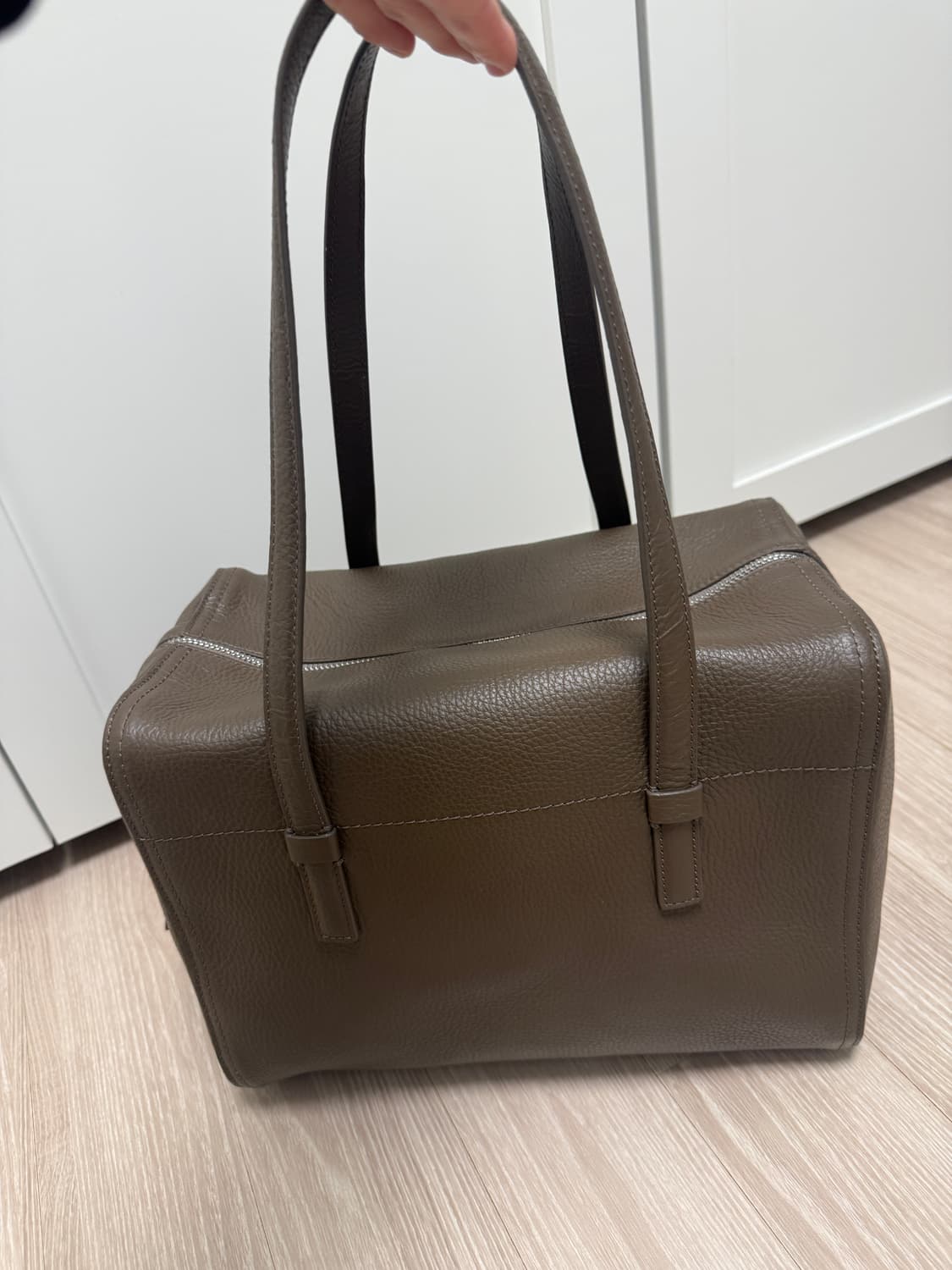 리본빛 엠버 토프 그레이 백 상품이미지8